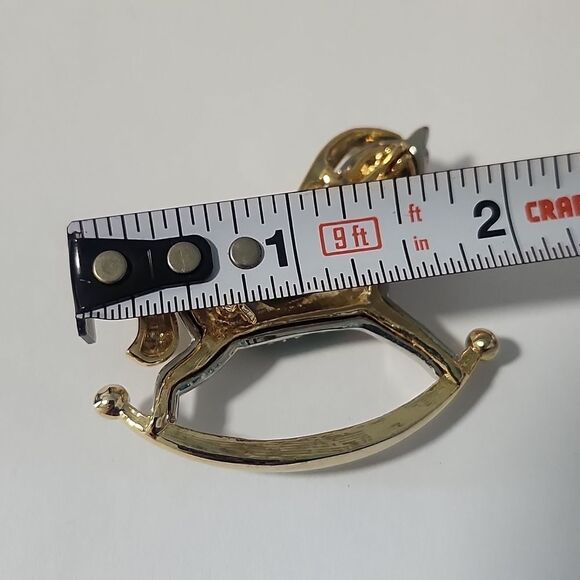 Vintage Rocking Horse Brooch - Picture 4 of 4